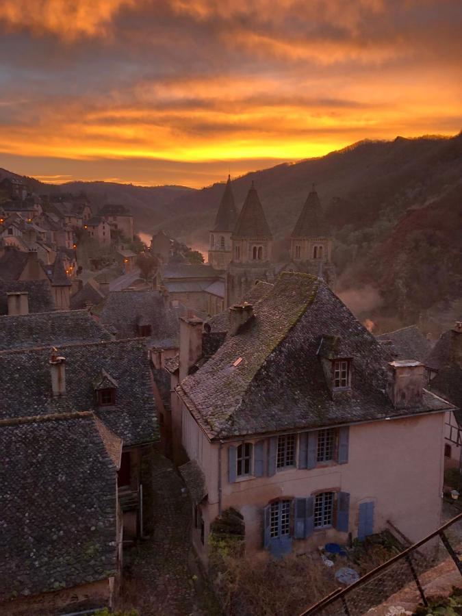 La Conquise Appartement Conques-en-Rouergue Buitenkant foto