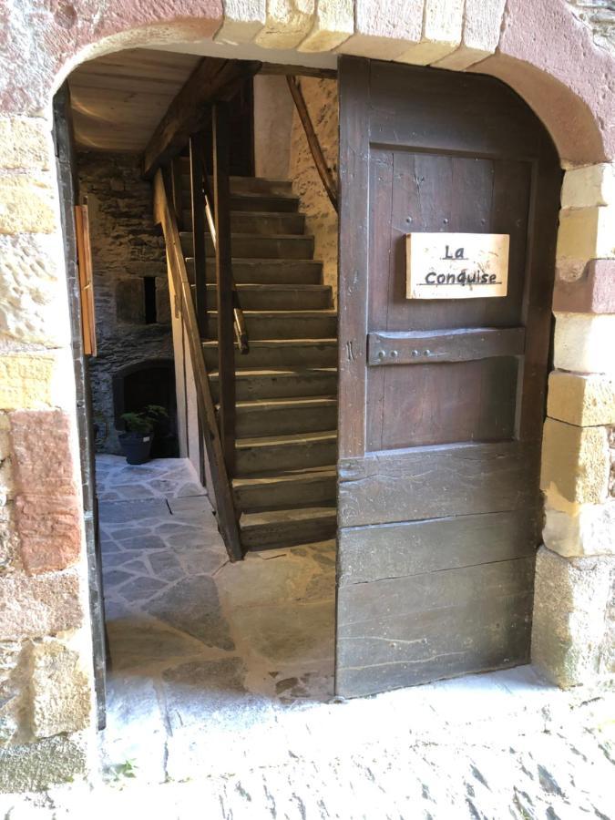 La Conquise Appartement Conques-en-Rouergue Buitenkant foto