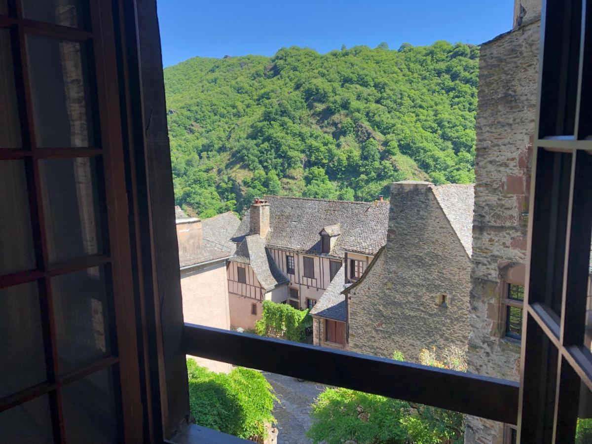 La Conquise Appartement Conques-en-Rouergue Buitenkant foto