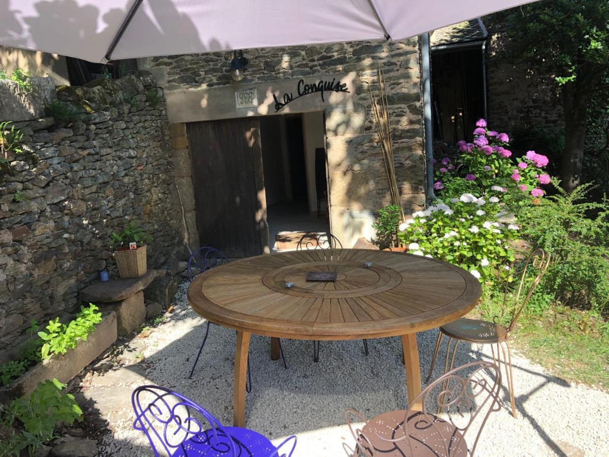 La Conquise Appartement Conques-en-Rouergue Buitenkant foto